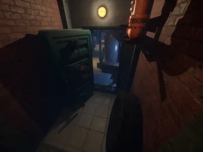 Modular Mini Bunker for UE Low-poly 3D model