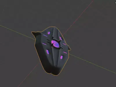 Sci-Fi gadget  Low-poly 3D model