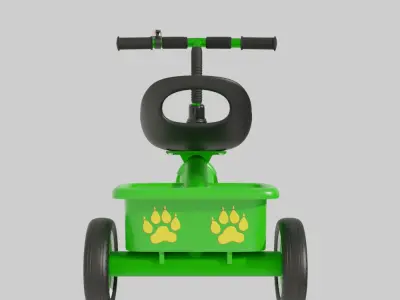 Kids Bike 3D model buy