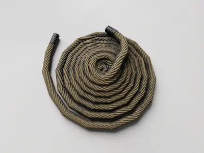 Low Poly Rope Pile Low-poly 3D model