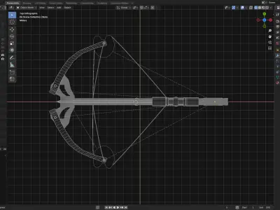 Crossbow 3D model get