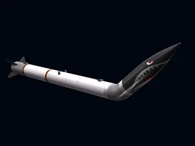 MUTANT Missile 3D model