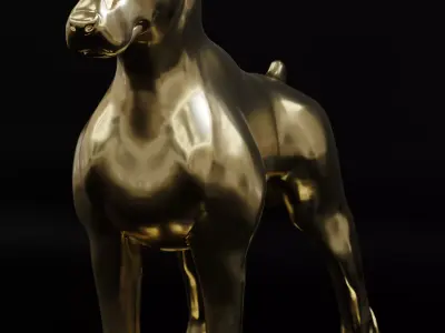 Doberman 3D model