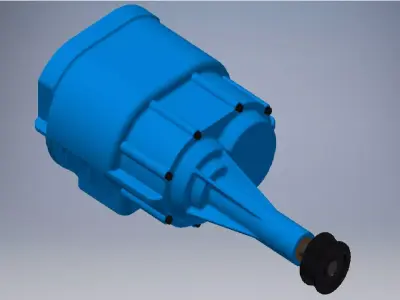 Engine COMPRESSOR 3d model 3D model