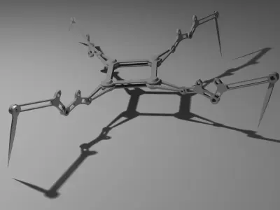 3d machine 3D model