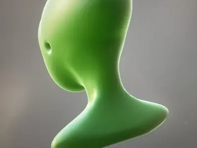 alien Free 3D model