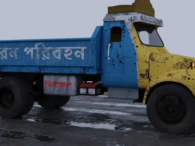 Bedford Truck Free 3D model