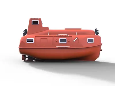 Lifeboat GDR production 3D print model