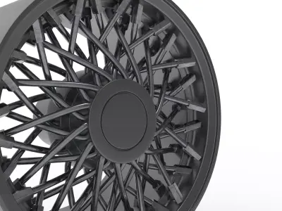 VINTAGE AR 014  WHEEL 3D PRINT MODEL  3D print model