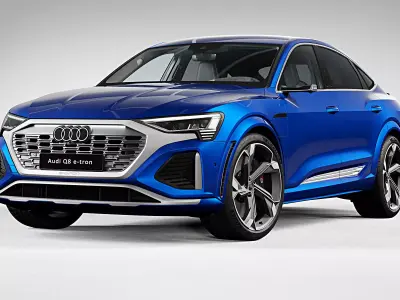 2024 Audi SQ8 Sportback e-tron quattro 3D model