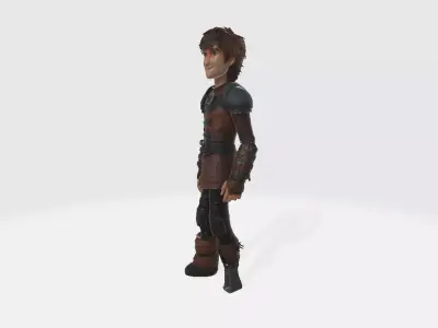 How to Train Your Dragon Hiccup Pose 02 3D print model