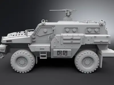 Paramount Marauder Scale model   3D print model