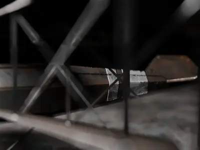 Low Poly Plane Albatros C-3 Low-poly 3D model