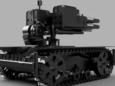 Drone 2 - war machine 3D model