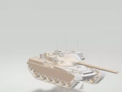 Chieftain Tank Mk5 3D model