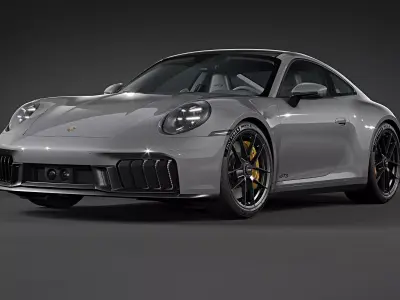 2026 Porsche 911 Carrera 4 GTS Coupe 992 3D model