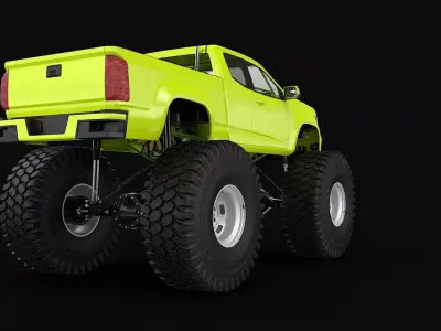 Monster Truck 3D model shop