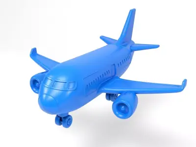 Toy airplane 3D print model buy