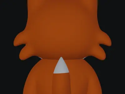 Miniature fox Free 3D model
