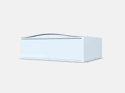 TRONES Shoe cabinet-storage Low-poly 3D model