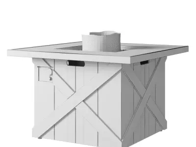 OVE Farmingham 36 Fire Table 3D model
