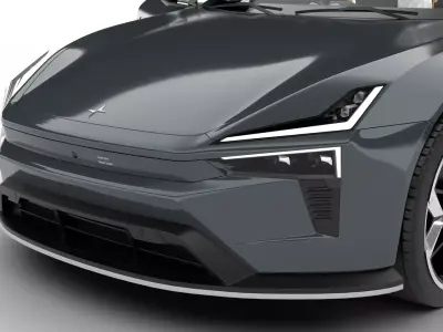 Polestar 5 2026 HQ 3d model 3D model