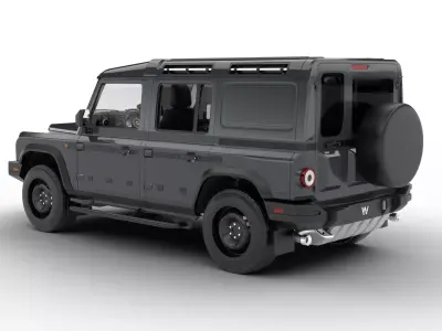 Ineos Grenadier 5-seat Utility Wagon 2024 3d model 3D model