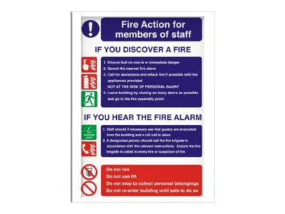 Fire Signs Board Low-poly 3D model