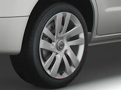 Nissan NV200 Compact Cargo 2022 wheel 3D model