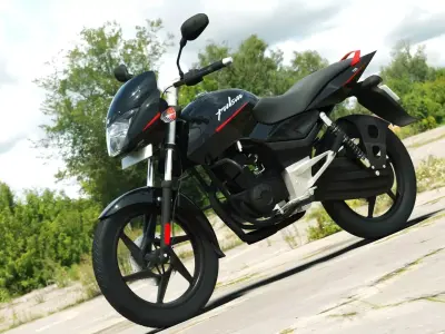 Pulsar 125 3D model
