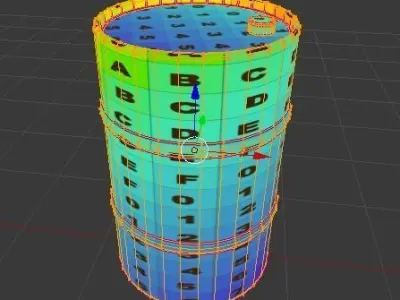 Oil Barrel 3D model get