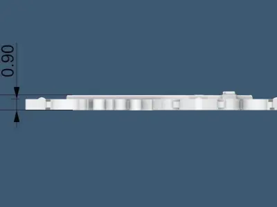 Cross 3D print model 29