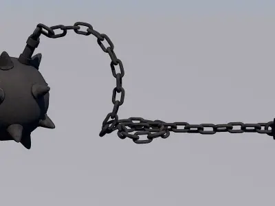 Medieval Mace 3D model
