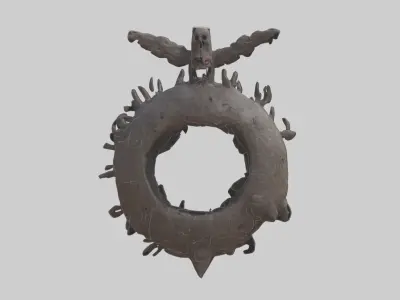 Cursedobject Model 1 Low-poly 3D model