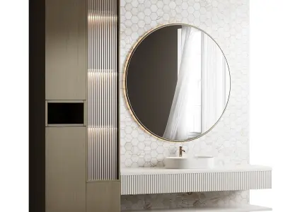 Bathroom furniture 11 3D model