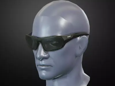 ESS RollBar glasses Low-poly 3D model