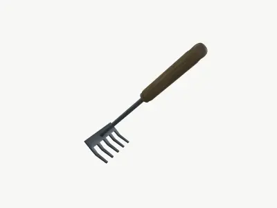 hand rake 3D model