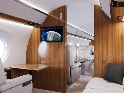 Privat Jet Interior 3D model