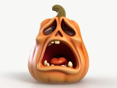 Jack o Lantern 2 3D model