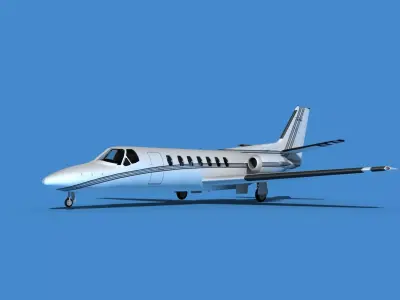 Cessna Citation V 560 Encore V09 3D model