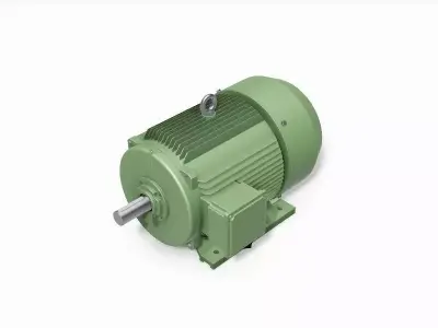 280M B3 Right 2 Pole IEC electric motor - 3D CAD model 3D model