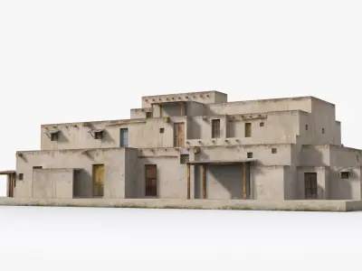 Arab xx26 Low-poly 3D model