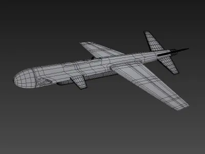 Drone military 3D model