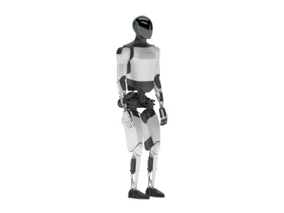 Tesla Optimus V2 3D model
