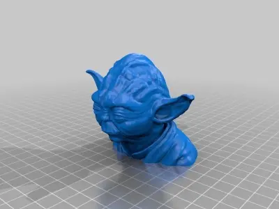 Yoda Resculpted 26mb Free 3D print model