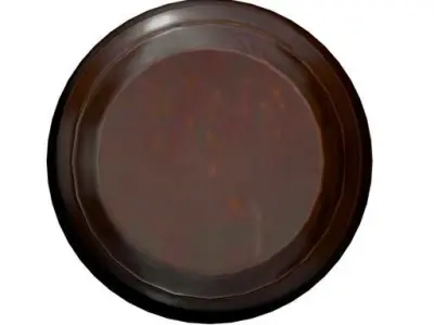 Korean Pottery Jangdokdae 3D model