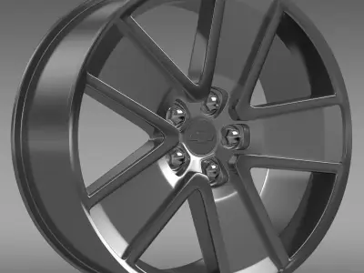 Chevrolet Camaro Redflash 2010 rim 3D model