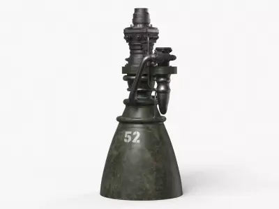 Spacecraft Propulsion System Dirt 3D model