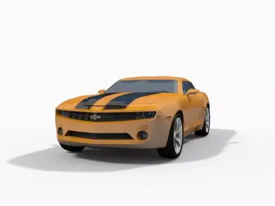 Transformer Bumblebee car 3D model