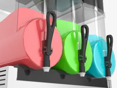 Slush Machine 3D model